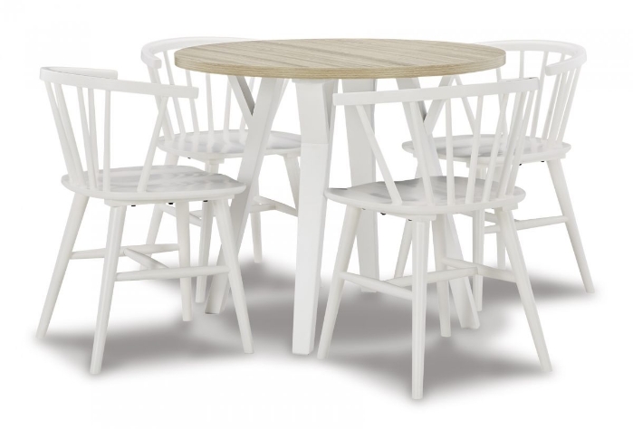 Picture of Grannen Dining Table & 4 Chairs