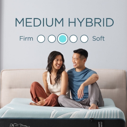 Picture of LuxeAdapt 2.0 Medium Hybrid King Mattress