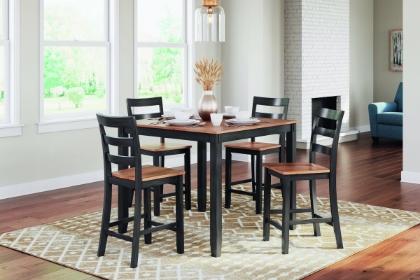 Picture of Gesthaven Counter Height Dining Table & 4 Stools