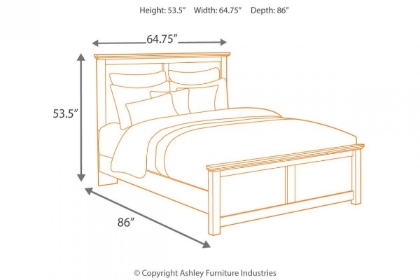 Picture of Bostwick Shoals Queen Size Bed